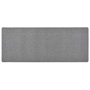 Tepih tekač temno siv 80x200 cm
