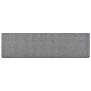 Tepih tekač temno siv 80x300 cm