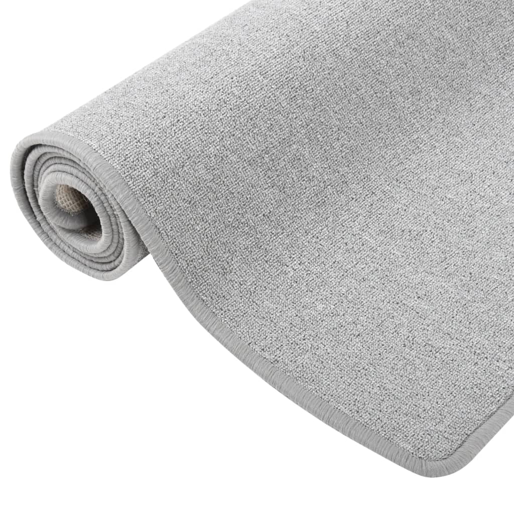 vidaXL Carpet Runner Light Grey 50x100 cm