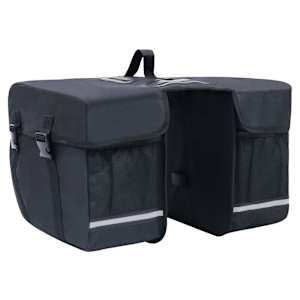 vidaXL kaks jalgrattakotti, veekindel, 35 l, must