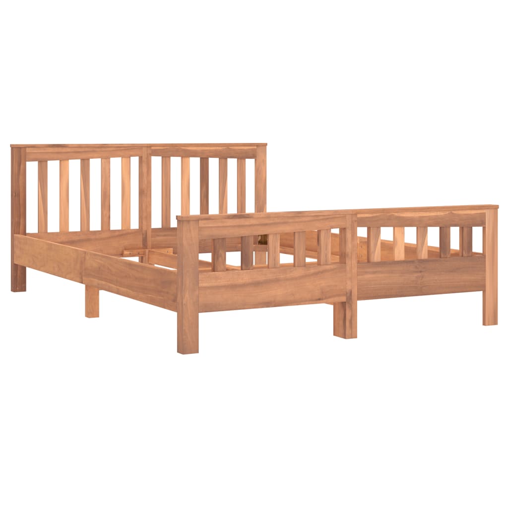 

vidaXL Bedframe massief teakhout 140x200 cm