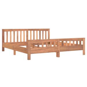 vidaXL Sengeramme heltre teak 180x200 cm