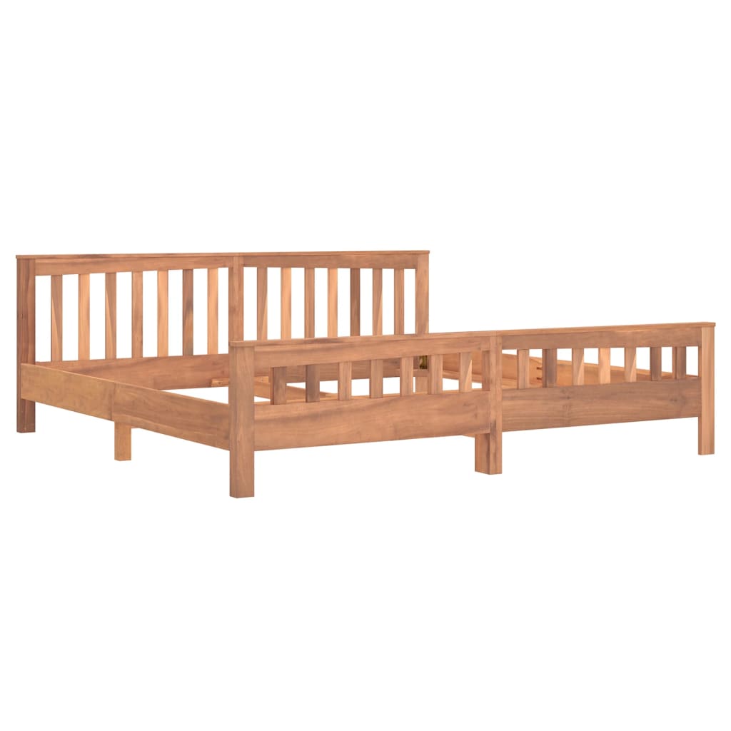 

vidaXL Bedframe massief teakhout 200x200 cm
