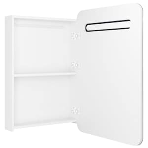 LED koupelnová skříňka se zrcadlem zářivě bílá 60 x 11 x 80 cm - obrázek 5