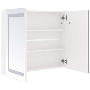 LED koupelnová skříňka se zrcadlem zářivě bílá 80 x 12 x 68 cm - obrázek 5