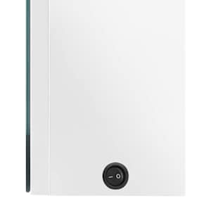 LED koupelnová skříňka se zrcadlem zářivě bílá 80 x 12 x 68 cm - obrázek 6