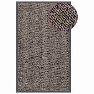 Predpražnik taftani 90x150 cm temno rjav