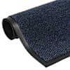 vidaXL uksematt, karuspinnaga, 60 x 150 cm, sinine