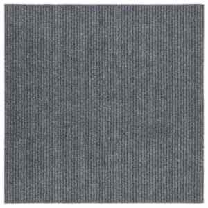 Tepih tekač 100x100 cm siv