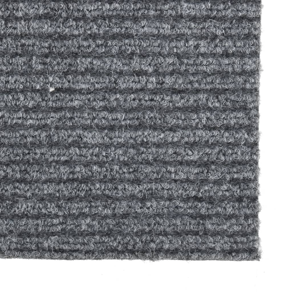 Thumbnail - vidaXL Schmutzfangläufer Grau 100x250 cm