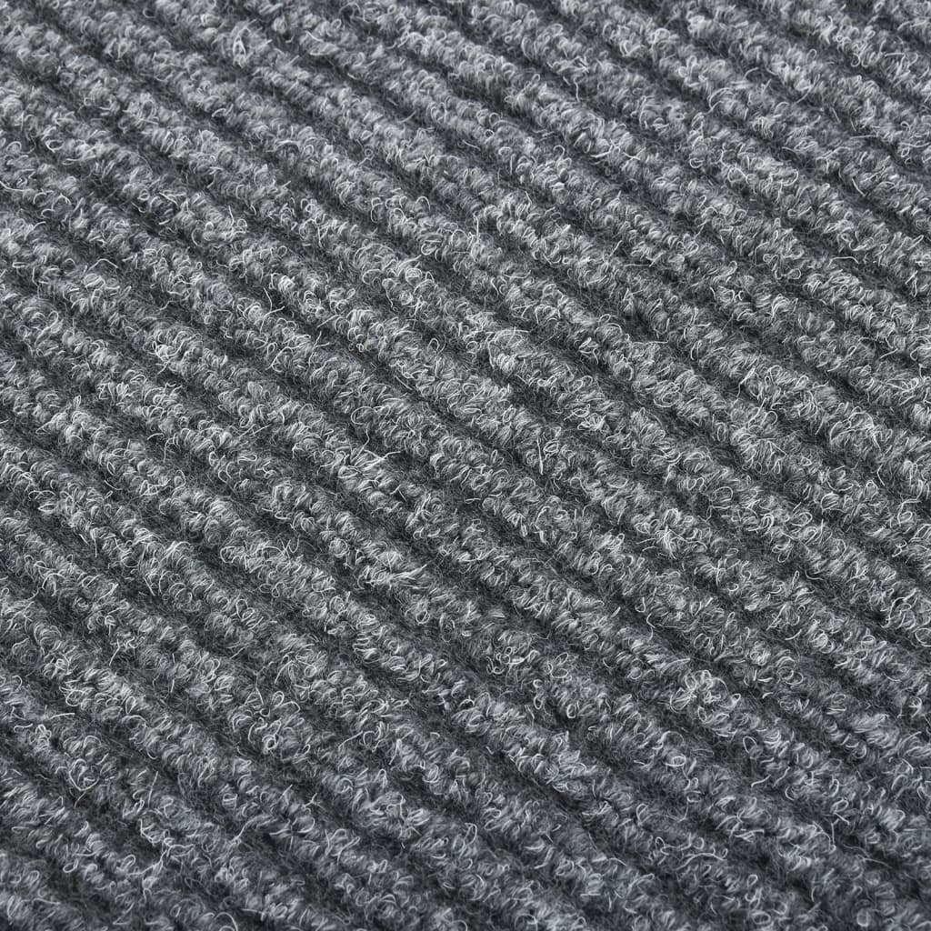 Thumbnail - vidaXL Schmutzfangläufer Grau 100x400 cm
