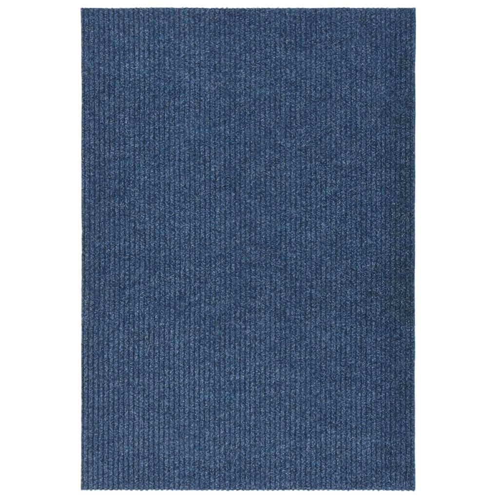 vidaXL Käytävän kuramatto 100×150 cm sininen