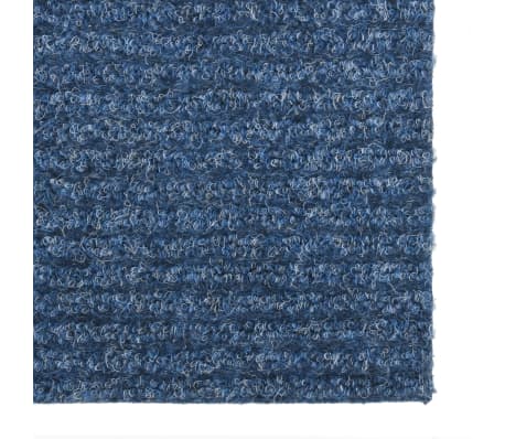 vidaXL Tapis 100x450 cm Bleu