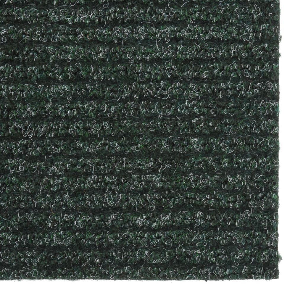 vidaXL Dirt Trapper Carpet Runner 100x100 cm Green