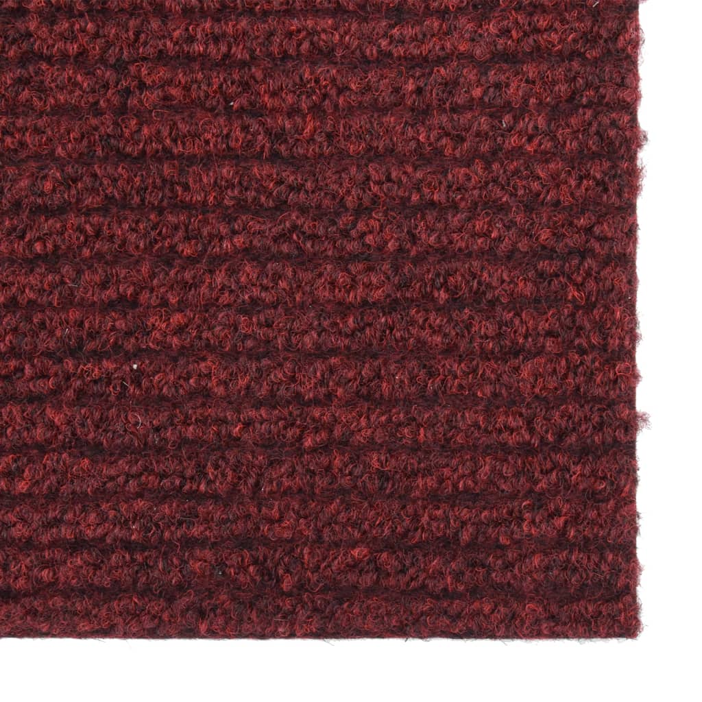 vidaXL Dirt Trapper Carpet Runner 100x150 cm Bordeaux Red