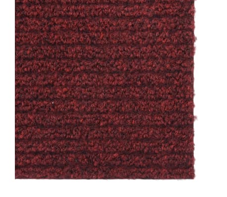 vidaXL Абсорбиращо мръсотията килимче, 100x150 см, бордо