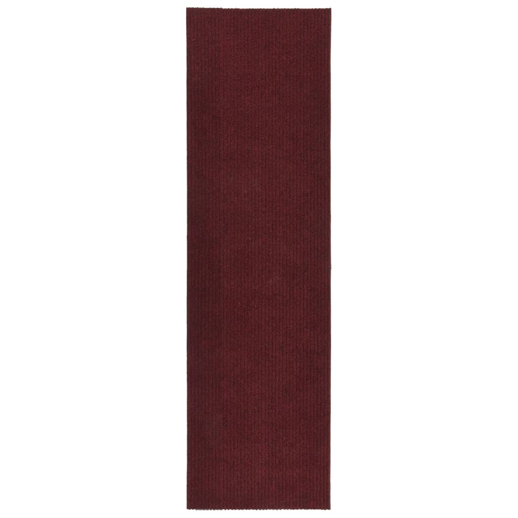 vidaXL Käytävän kuramatto 100×350 cm viininpunainen