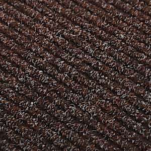 vidaXL Purvą sugeriantis kilimas-takelis, rudos spalvos, 100x350cm