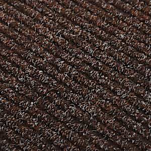 vidaXL Purvą sugeriantis kilimas-takelis, rudos spalvos, 100x400cm