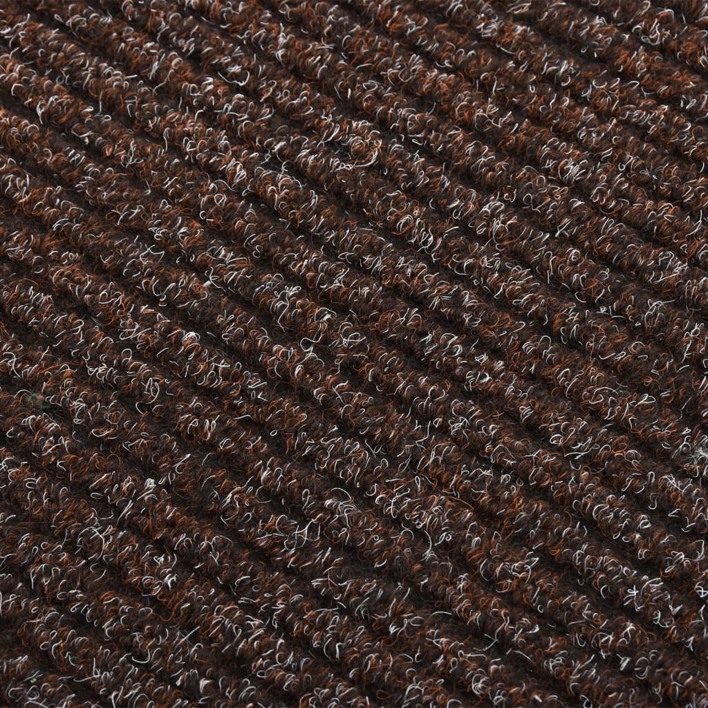 vidaXL Dirt Trapper Carpet Runner 100x450 cm Brown
