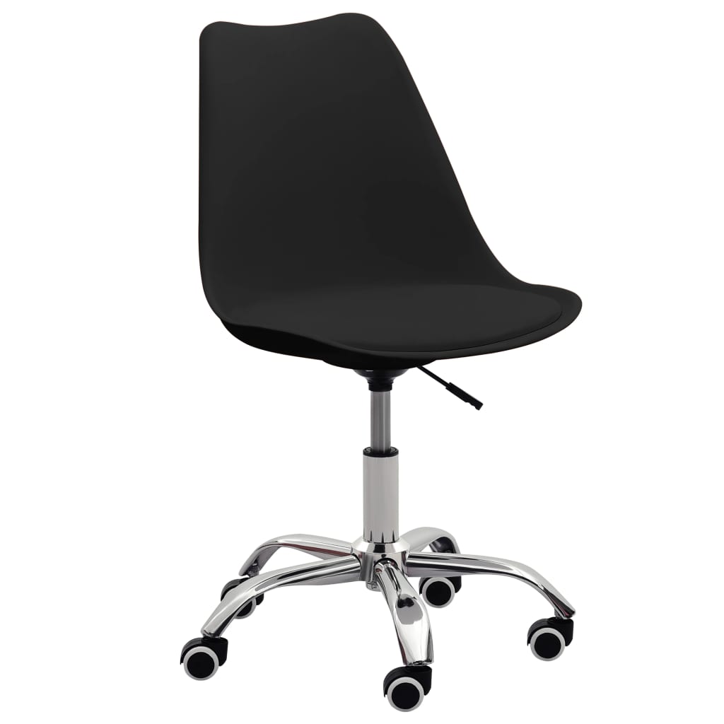 

vidaXL Eetkamerstoelen 4 st kunstleer zwart