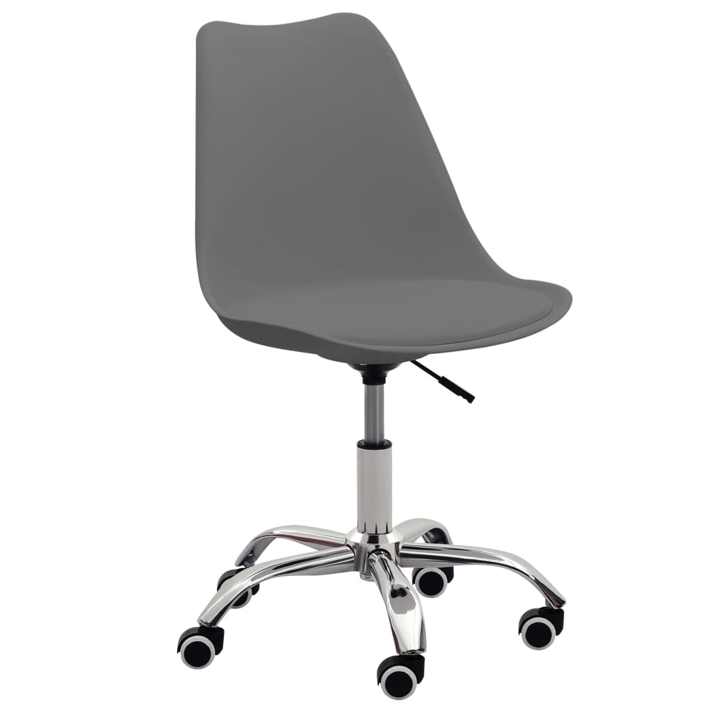 

vidaXL Eetkamerstoelen 6 st kunstleer grijs