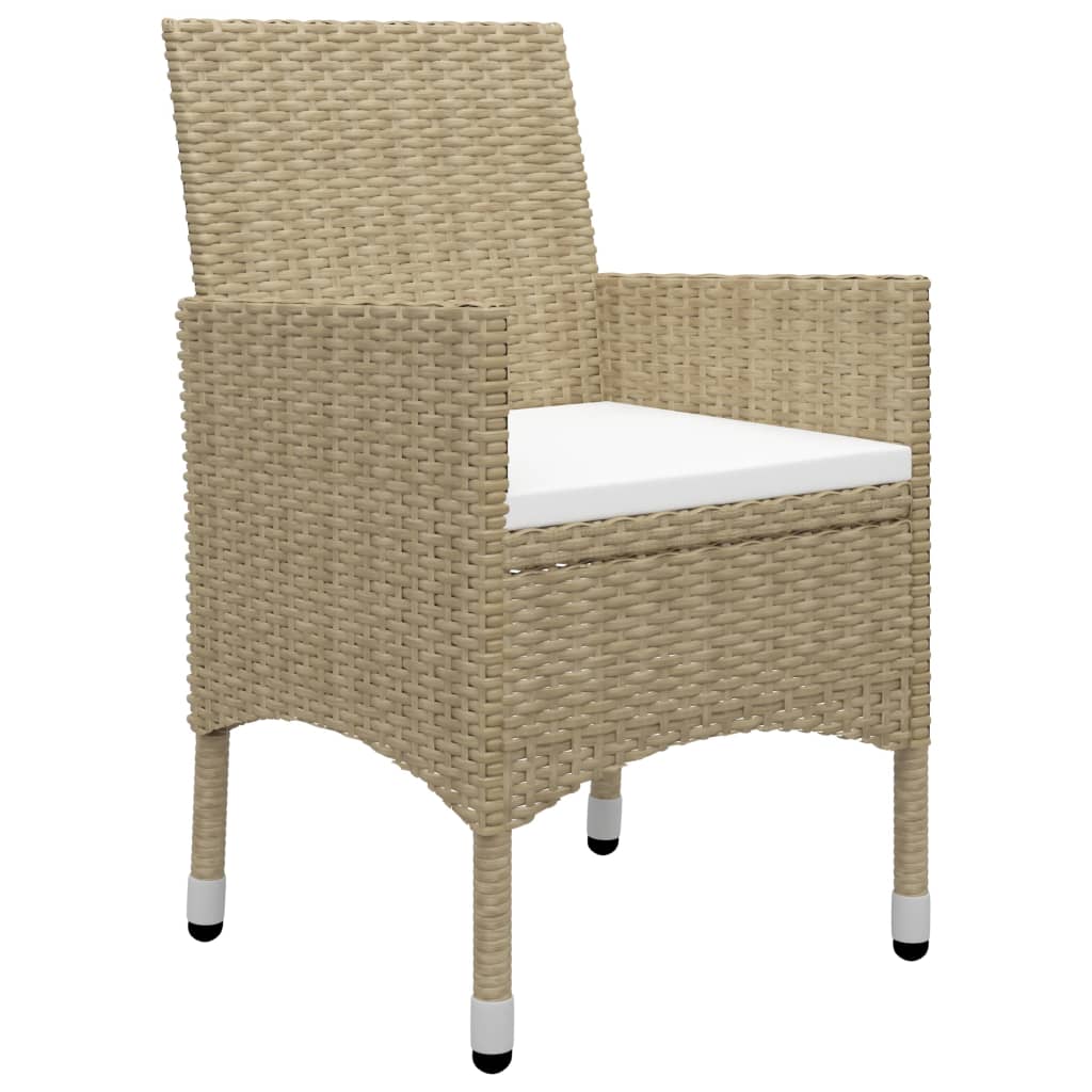 Thumbnail - vidaXL 3-tlg. Garten-Essgruppe Beige