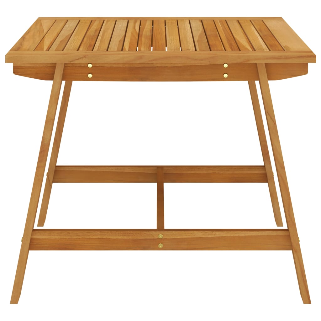 Zestaw jadalniany ogrodowy - stół, krzesła, stołki, szary, rattan PE, drewno akacjowe, 88x88x74 cm