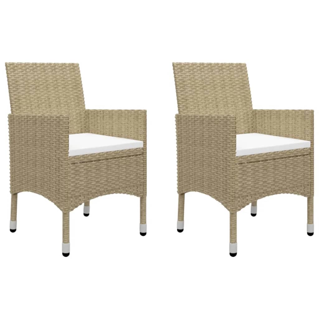 

vidaXL 5-delige Tuinset beige