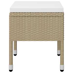 Vrtna jedilna garnitura 7-delna bež - slika 12