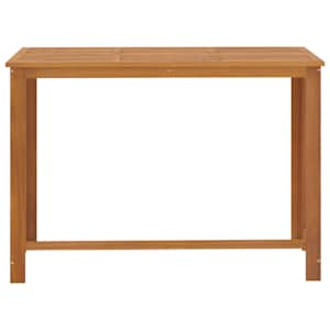 9dílný zahradní barový set hnědý - obrázek 4