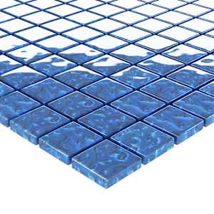 Mozaiková dlažba 11 pcs Modrá 50 x 50 cm Sklo - obrázek 4