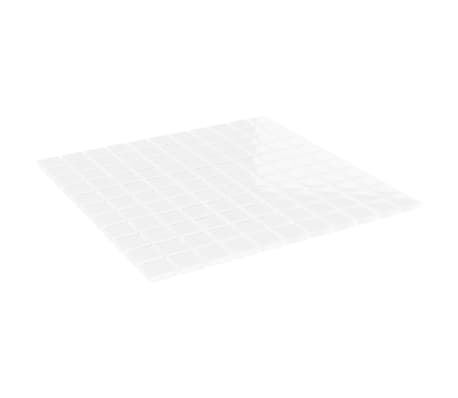 vidaXL mosaikfliser 22 stk. 30x30 cm glas hvid