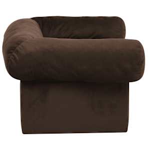 Pohovka pro psy se zásuvkou hnědá 75 x 50 x 38 cm plyš - obrázek 5