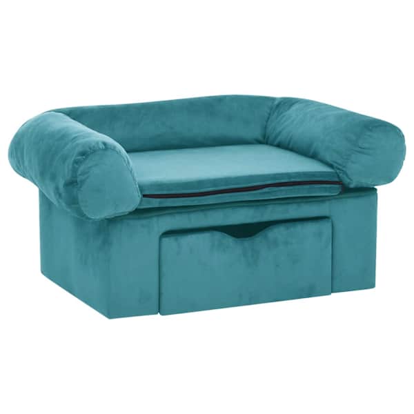 vidaXL Koera diivan ladustamisega T&uuml;rkiis 75 x 50 x 38cm Pl&uuml;&uuml;s