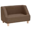 vidaXL koertediivan pruun 60 x 37 x 39 cm linane