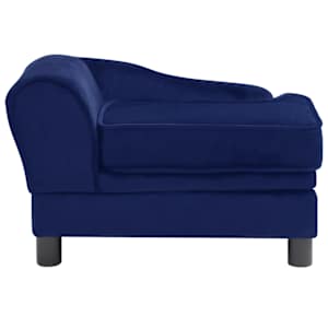 vidaXL Lova &scaron;unims, mėlynos spalvos, 57x34x36cm, pliu&scaron;as