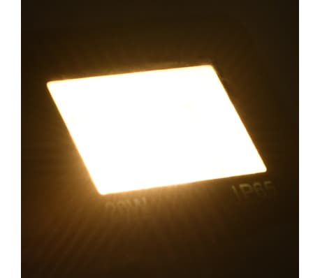 vidaXL LED-Fluter 20 W Warmweiß