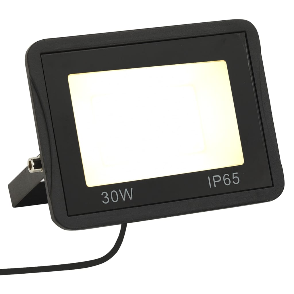 vidaXL LED-valonheittimet 2 kpl 30 W lämmin valkoinen