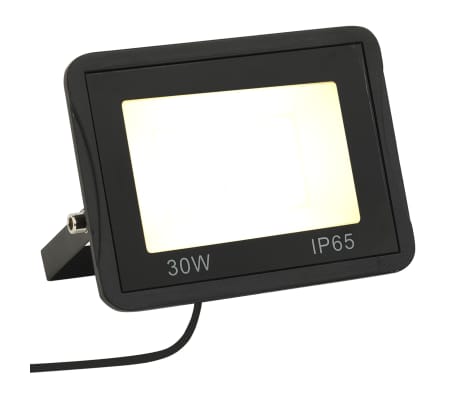 vidaXL LED-valonheittimet 2 kpl 30 W lämmin valkoinen