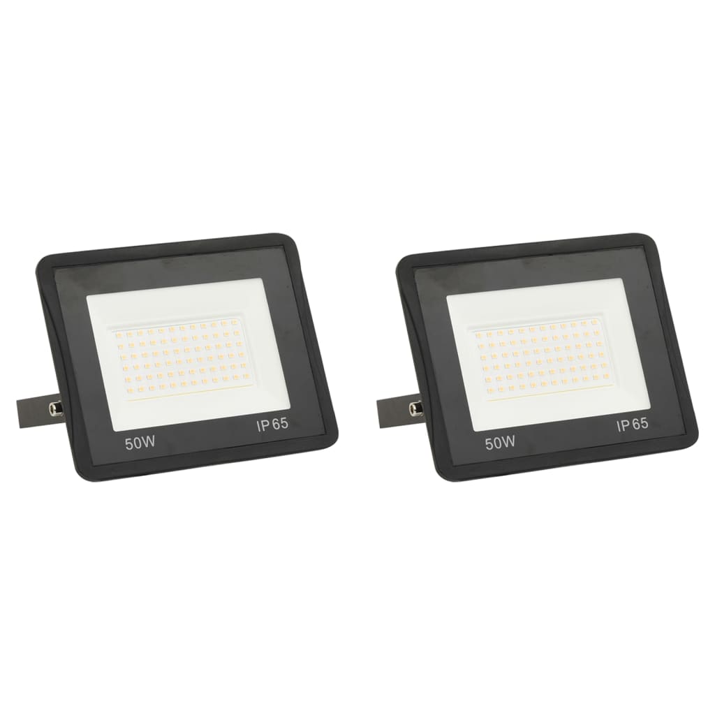 vidaXL Proiectoare cu LED, 50 W, 2 buc., alb rece vidaxl.ro