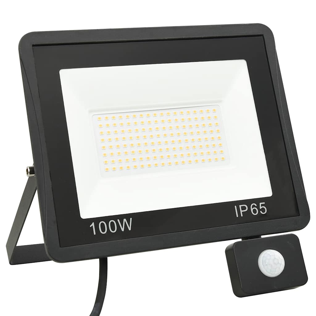 Thumbnail - vidaXL LED-Fluter mit Sensor 100 W Warmweiß