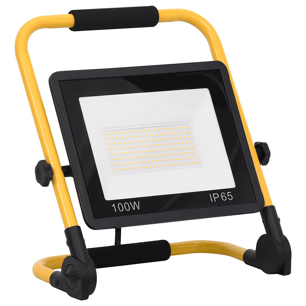 Thumbnail - vidaXL LED-Fluter mit Handgriff 100 W Warmweiß