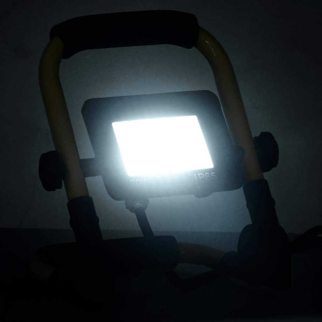 Thumbnail - vidaXL LED-Fluter mit Handgriff 20W Kaltweiß