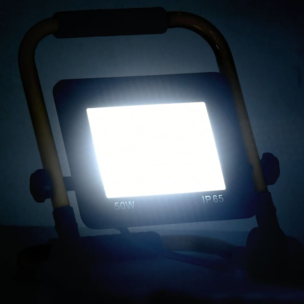 Thumbnail - vidaXL LED-Fluter mit Handgriff 50 W Kaltweiß