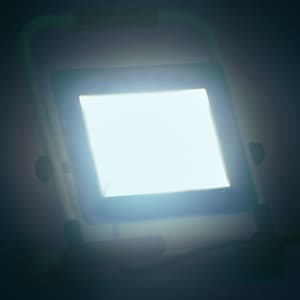 LED reflektor s rukojetí 100 W studené bílé světlo - obrázek 2