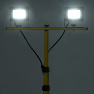LED reflektor se stojanem 2 x 10 W studené bílé světlo - obrázek 2