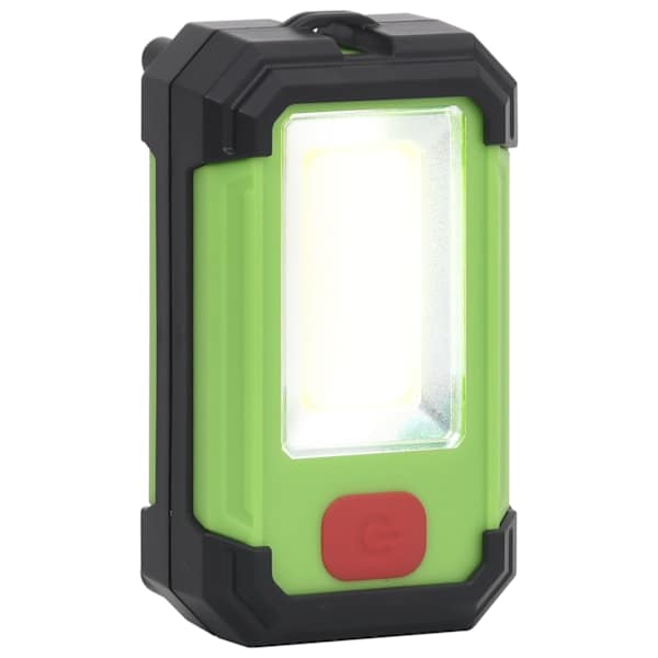 vidaXL kaasaskantav p&auml;ikesetoitel LED-prožektor, 7 W, k&uuml;lm valge