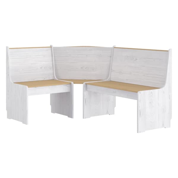 vidaXL nurgapink, 151 cm "REINE", m&auml;nnipuit, meepruun ja valge