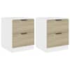 White_and_sonoma_oak